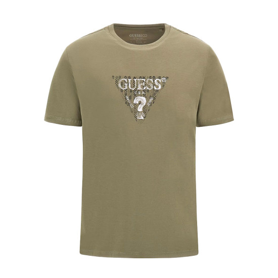 Guess Ανδρική κοντομάνικη μπλούζα Geo Triangle Tee